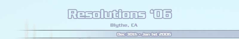 Resolutions 2006