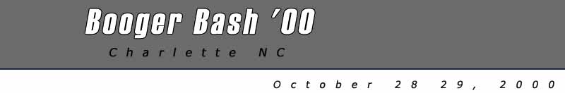 Booger Bash