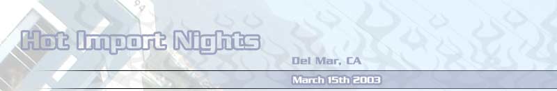 Hot Import Nights - Del Mar
