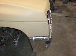 Bumper ends on, with finished fender...