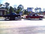 Pulling one of my other trucks home!