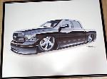 Hand Drawn by Daniel Reynas of Kustom Renderings