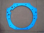 custom supra 2jz to Chevy tranny billet adapter plate