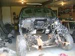 no engine, trans . or front clip