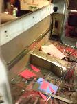 new rear cab wall and tranny tunnel