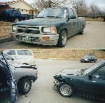 Before and after wreck  :(