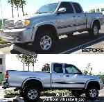 Before & After - w/out wheels & tires