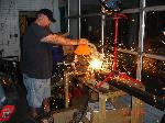iceman cutting frame sections  **www.sosikfabrications.com 478-333-2075**