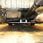 raised carrier bearing xmember