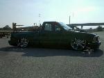 Truck on 22x9.5s. (wheels used for template)