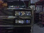 second gen headlights on my 89' burb