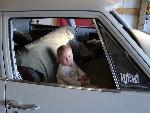 My Baby Vic in the Impala