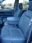 All leather seats.