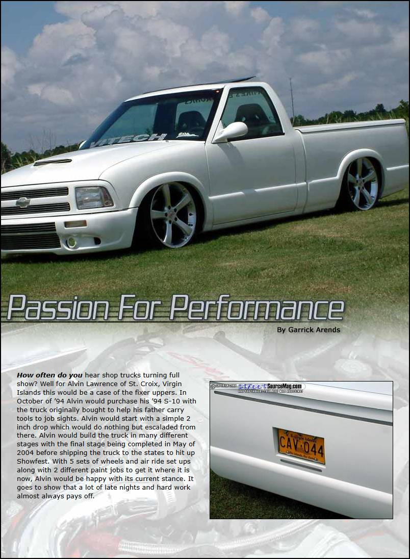 Passion for Performance